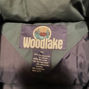 Green Vintage Puffer Vest